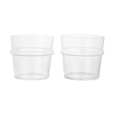 Zestaw 2 szklanek Boya 300 ml przezroczysty Ferm Living