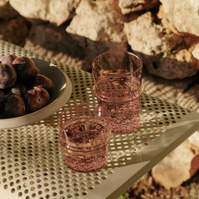 Zestaw 2 szklanek Boya 450 ml jasnoróżowy Ferm Living