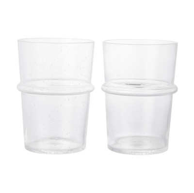 Zestaw 2 szklanek Boya 450 ml przezroczysty Ferm Living