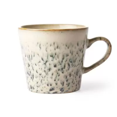 Zestaw 8 ceramicznych kubków do cappuccino 70s hail HKliving