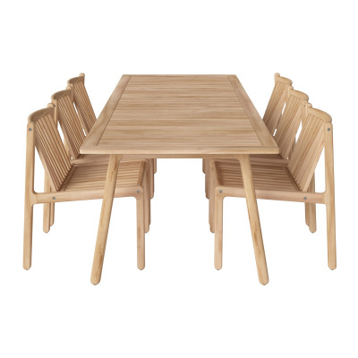 Zestaw ogrodowy Patio st� 220 cm + 6 krzese� Bolia