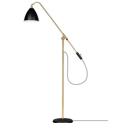 LAMPA PODŁOGOWA BL4 BRASS CZARNA GUBI