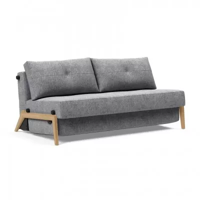 Sofa rozkładana Cubed 160 cm dąb Twist Granite Innovation