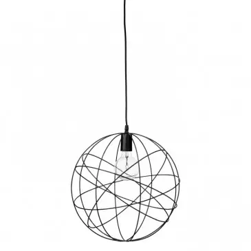 LAMPA WISZCA GLOBE DUA CZARNA BLOOMINGVILLE