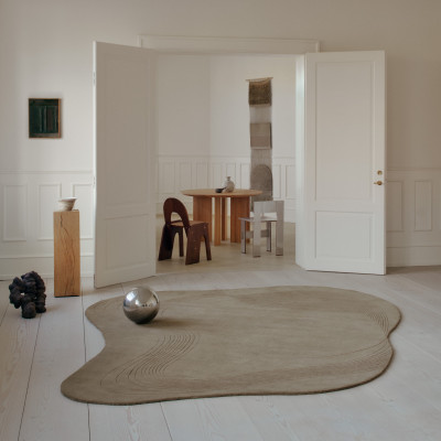 Dywan Fluid Arc Olive Linie Design