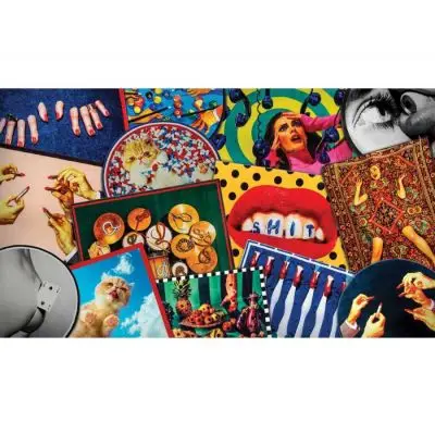 DYWAN OKRĄGŁY EYE&MOUTH SELETTI