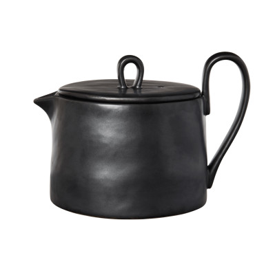 Dzbanek do herbaty Flow czarny Ferm Living