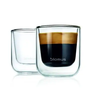 ZESTAW 2 SZKLANEK DO ESPRESSO NERO 80 ML BLOMUS