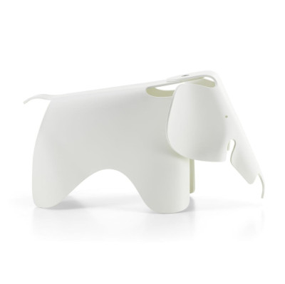 Figura dekoracyjna Eames Elephan RE biała Vitra