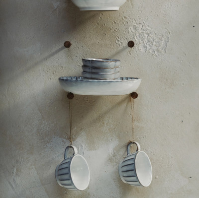 Filiżanka do cappuccino Inku biała Serax