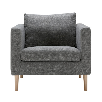 Fotel Anna z drewnianymi nogami Spicy Grey Sits
