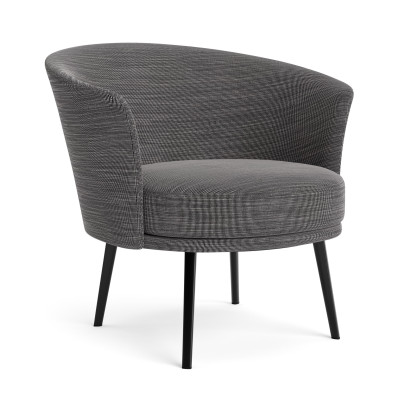 DRSO Black Stal armchair - Raas 142 HAY
