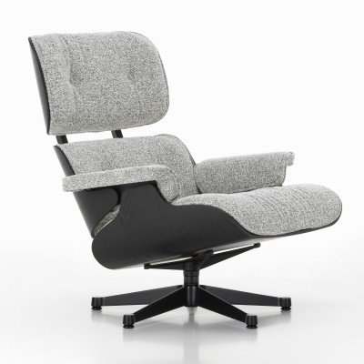 Fotel Eames Lounge chair Nubia Salt&Pepper Vitra
