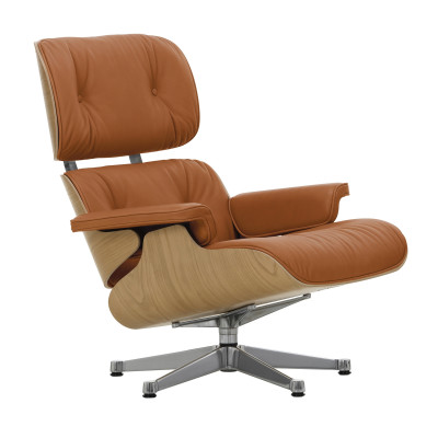 Fotel Eames Lounge chair skórzany Cognac Vitra