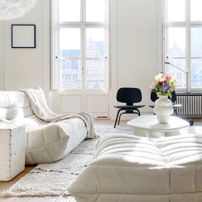 Překližka Group LCW křeslo černý jasan Vitra