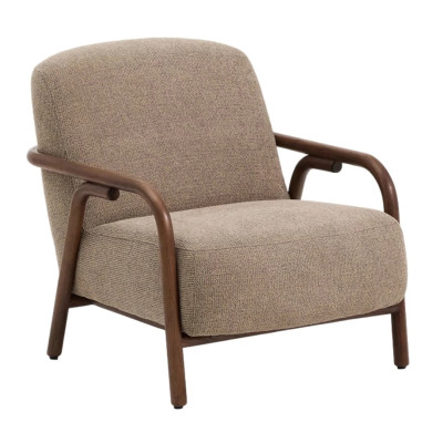 Fotel Sylo taupe Kave home