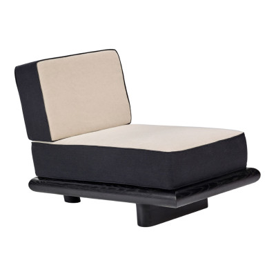 ONO 1 křeslo šedo-černé Serax