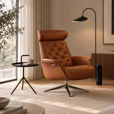 Fotel Wypoczynkowy Volden High Nature Cognac Flexlux
