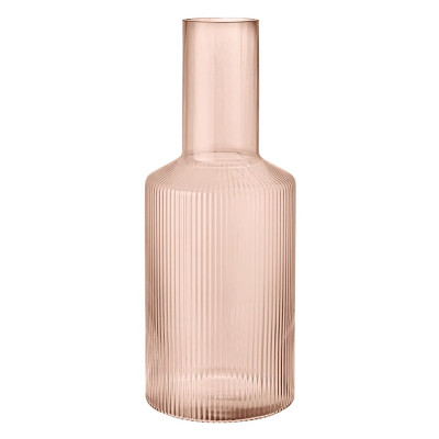 Karafka Ripple różowa Ferm Living