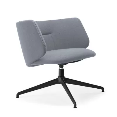 Krzesło Komma Swivel Lounge Grey