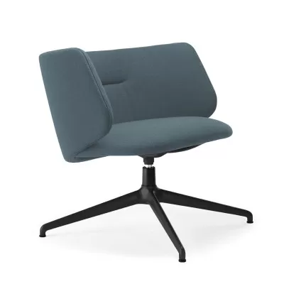 Krzesło Komma Swivel Lounge Turquoise