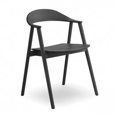 Krzesło Drewniane Caro Black