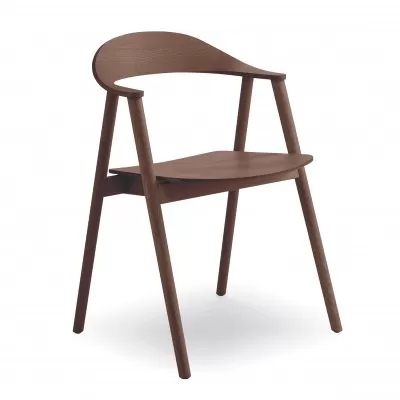 Krzesło Drewniane Caro Walnut