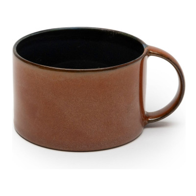 Terres de Reves Kaffeebecher braun und schwarz Serax