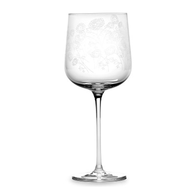 Kieliszek do czerwonego wina Midnight Flowers Serax