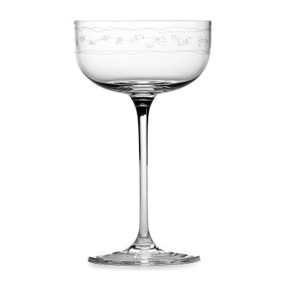 Kieliszek do szampana Midnight Flowers Coupe Serax