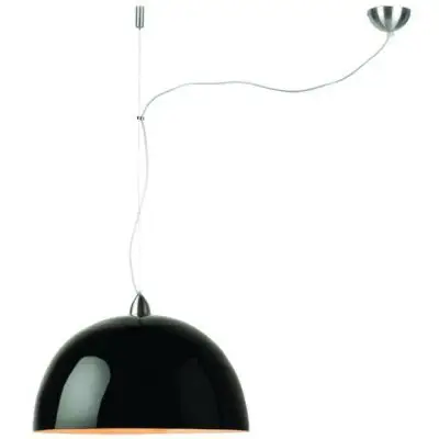 LAMPA WISZĄCA HALONG CZARNA POJEDYNCZA GOOD&MOJO