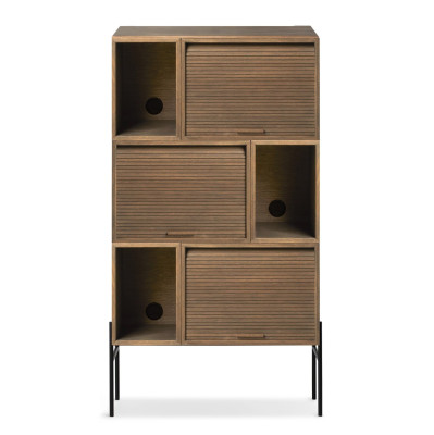 Komoda Hifive Tall przydymiony dąb Northern