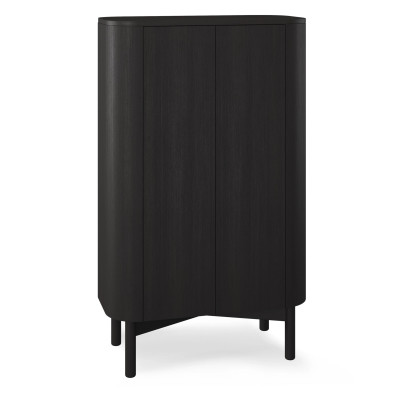 Kredens Loud czarny dąb Northern