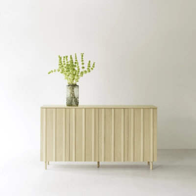 Rib chest of drawers 159 cm oak Normann Copenhagen
