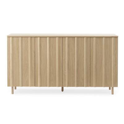 Rib chest of drawers 159 cm oak Normann Copenhagen