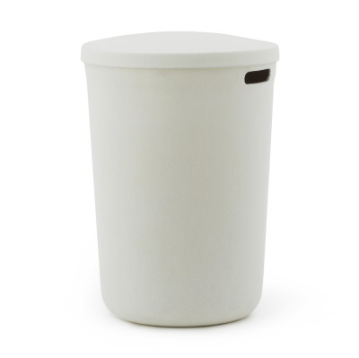 Kosz na pranie Hide kremowy Normann Copenhagen