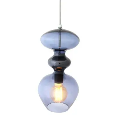 Lampa Wisząca Futura Niebieska 37 Cm Ebb&Flow