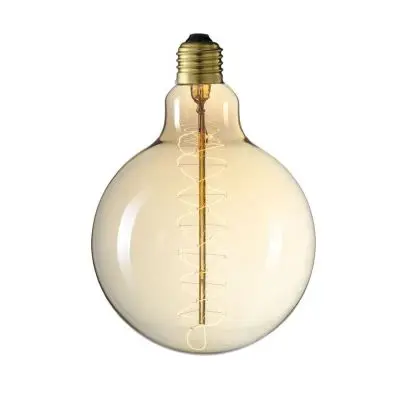 ŻARÓWKA DEKORACYJNA GLOBE 125 SPIRAL 60W LOFTLIGHT