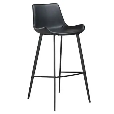 Krzesło Barowe Emilio 101 Cm Czarne