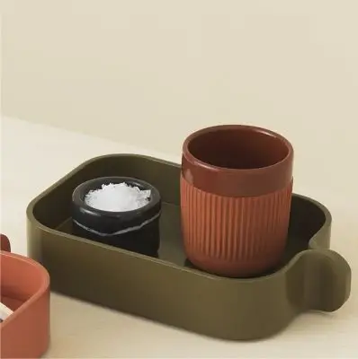 PUDEŁKO BENT POMARAŃCZOWY NORMANN COPENHAGEN