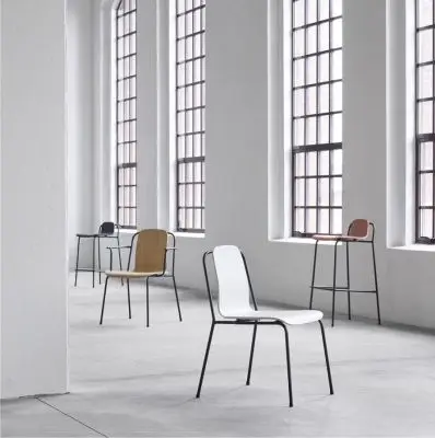 KRZESŁO BAROWE STUDIO H65 ZIELONE NORMANN COPENHAGEN