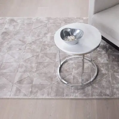 DYWAN triango silver 200x300 cm Carpet Decor