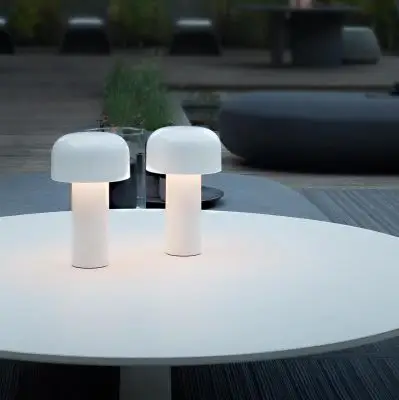 Lampa stołowa Bellhop biała Flos