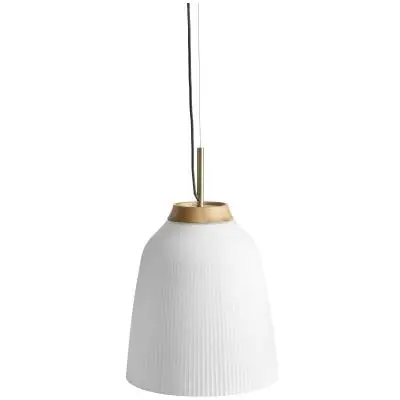 Lampa wisząca Campa 35 cm mosiężna Bolia