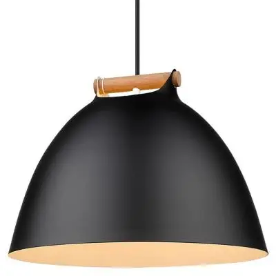 Lampa wisząca Arhus 40 cm czarna Halo Design