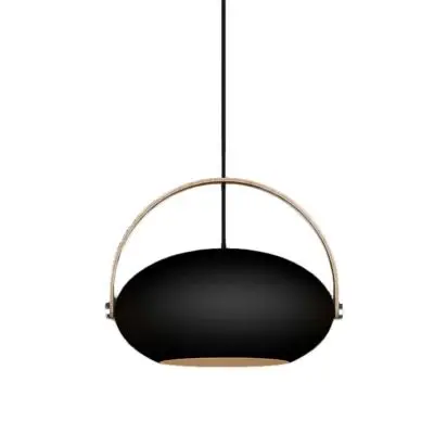 Lampa wiszca DC 40 cm czarna Halo Design