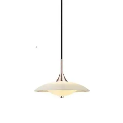 Lampa wisząca Baroni 30 cm miedź Halo Design