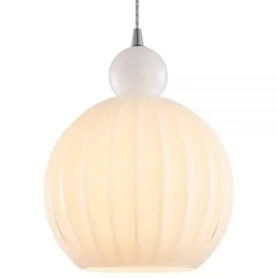 Lampa wiszca Ball Ball opalizowana Halo Design