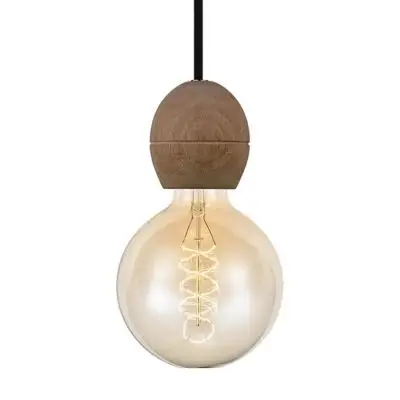 Lampa wisząca Light ciemne drewno Halo Design