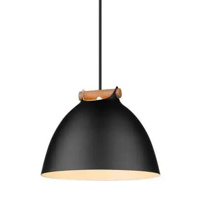 Lampa wiszca Arhus 24 cm czarna Halo Design